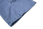 Yiaknis Wide-Leg Cropped Cargo Trousers, Mesh Panel, Blue and Grey – photo 23