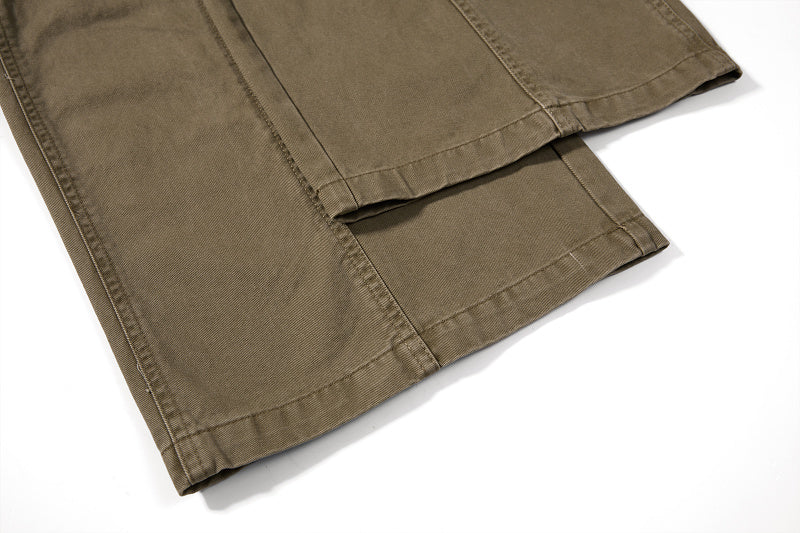 Yiaknis Cargo Trousers, Drawstring Pockets, Khaki and Dark Grey – photo 23