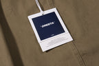 Yiaknis Baggy Wide-Leg Trousers, Drawstring Waist, Khaki and Dark Grey – photo 23