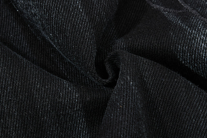 Yiaknis Flared Trousers with Washed Finish, Black and Light Grey – photo 23