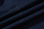 Yiaknis Wide-Leg Trousers with Diagonal Leg Seams, Navy and Dark Grey – photo 23
