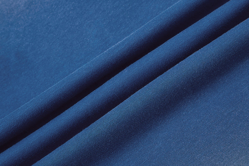 Yiaknis Wide-Leg Trousers, Side Stripes, Blue and Black – photo 23