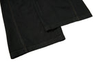 Yiaknis Wide-Leg Trousers with Rope Front Lacing, Black and Beige – photo 24