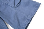 Yiaknis Wide-Leg Cropped Cargo Trousers, Mesh Panel, Blue and Grey – photo 24