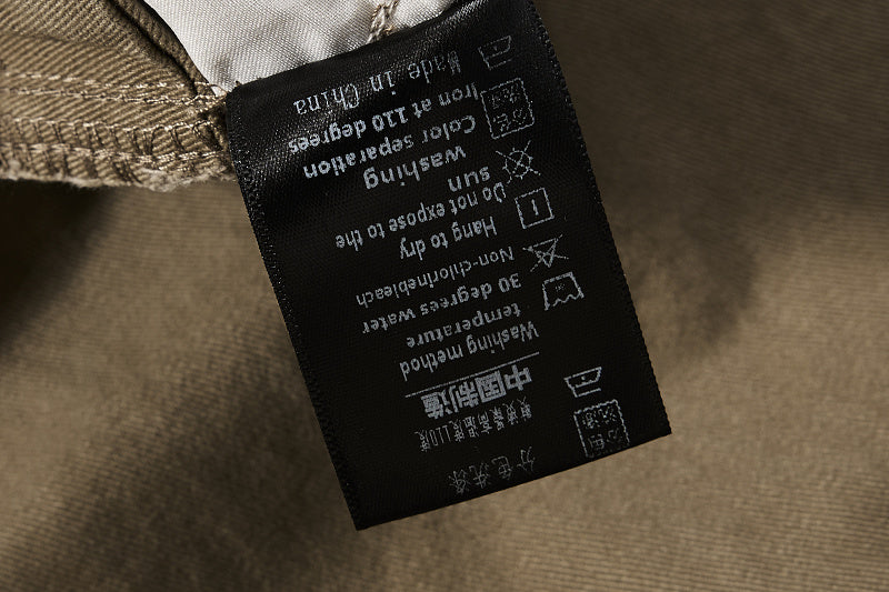Yiaknis Cargo Overalls, Side Pockets, Khaki and Army Green