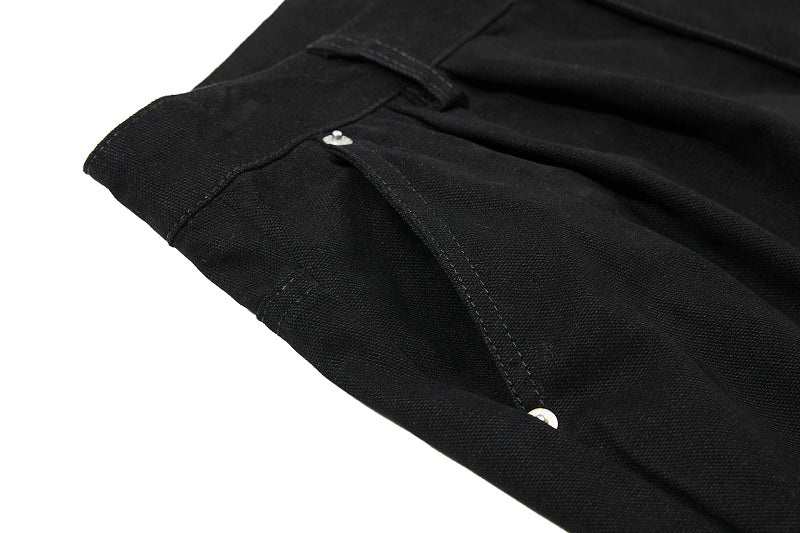 Yiaknis Cropped Cargo Trousers, Drawstring Hems, Blue and Black – photo 25