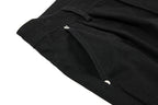 Yiaknis Cropped Cargo Trousers, Drawstring Hems, Blue and Black – photo 25