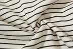 Yiaknis Striped Wide-Leg Trousers, Letter Print, Black and White Stripes – photo 25