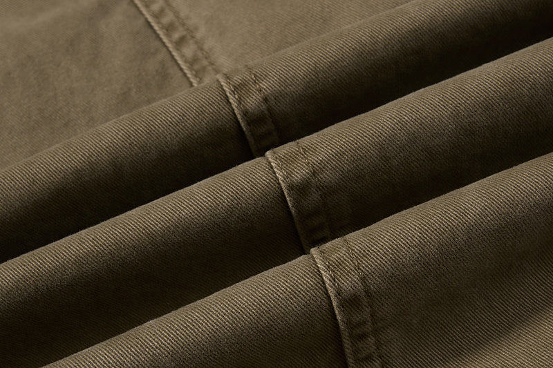 Yiaknis Cargo Trousers, Drawstring Pockets, Khaki and Dark Grey – photo 25