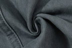 Yiaknis Wide-Leg Cargo Trousers with Mesh Pocket, Dark Grey and Blue – photo 26