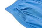 Yiaknis Wide-Leg Cropped Trousers, Elastic Waist, Grey and Blue – photo 27