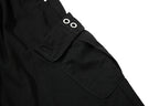 Yiaknis Cropped Cargo Trousers, Drawstring Hems, Blue and Black – photo 27