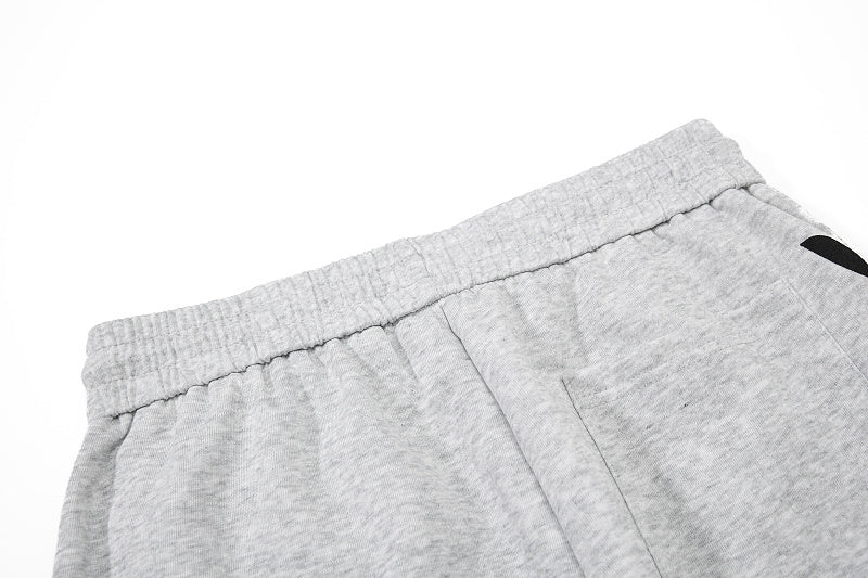 Yiaknis Zip-Up Hoodie and Sweatpants Set, 23 Print, Light Grey and Black