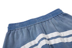 Yiaknis Zip-Up Hoodie and Sweatpants Set, Script Print, Blue and Black – photo 28