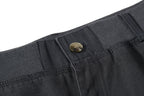 Yiaknis Khaki and Dark Grey Wide-Leg Cargo Trousers with Elastic Back Waist – photo 29