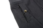 Yiaknis Khaki and Dark Grey Wide-Leg Cargo Trousers with Elastic Back Waist – photo 30