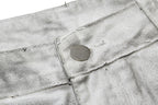 Yiaknis Flared Trousers with Washed Finish, Black and Light Grey – photo 31