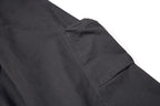 Yiaknis Baggy Wide-Leg Trousers, Drawstring Waist, Khaki and Dark Grey – photo 31