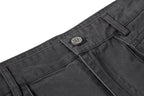 Yiaknis Cargo Trousers, Drawstring Pockets, Khaki and Dark Grey – photo 31
