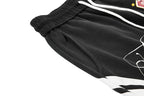 Yiaknis Zip-Up Hoodie and Sweatpants Set, Script Print, Blue and Black – photo 32