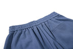 Yiaknis Wide-Leg Sweatpants with Button and Line Print, Pink and Blue – photo 33