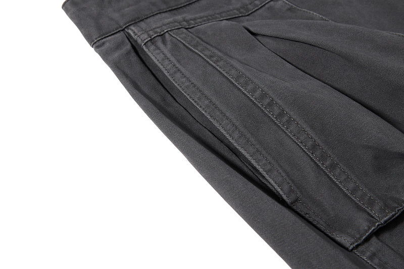 Yiaknis Cargo Trousers, Drawstring Pockets, Khaki and Dark Grey – photo 33