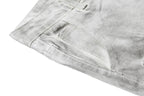 Yiaknis Flared Trousers with Washed Finish, Black and Light Grey – photo 33