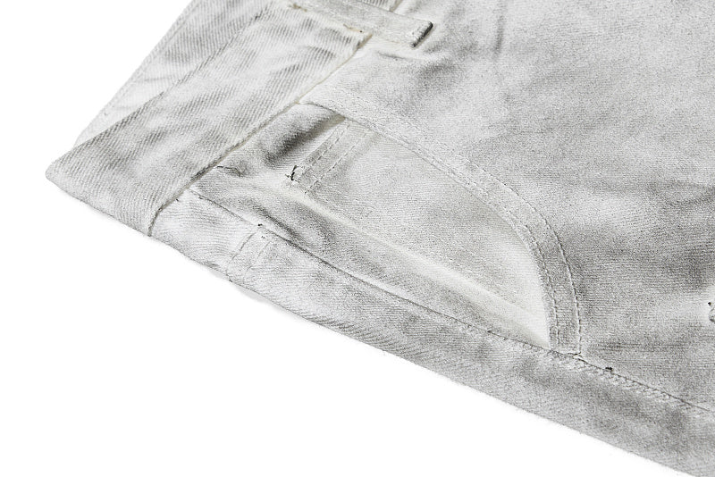 Yiaknis Flared Trousers with Washed Finish, Black and Light Grey – photo 33