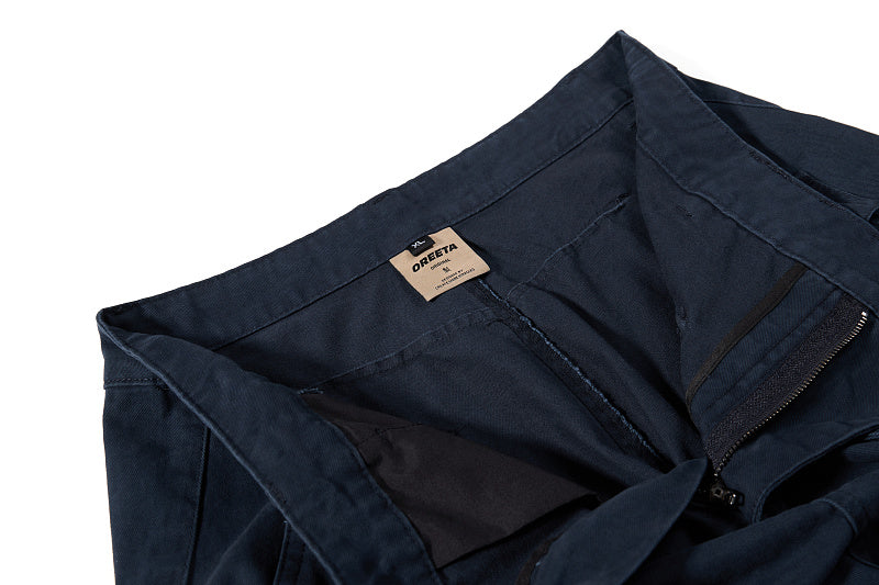 Yiaknis Wide-Leg Cargo Trousers, Thigh Pocket, Dark Green and Navy – photo 33