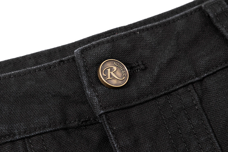Yiaknis Wide-Leg Trousers with Button Fly and Flap Pockets, Khaki and Black – photo 33
