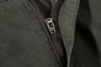 Yiaknis Wide-Leg Cargo Trousers, D-Ring Pockets, Black and Dark Green – photo 34