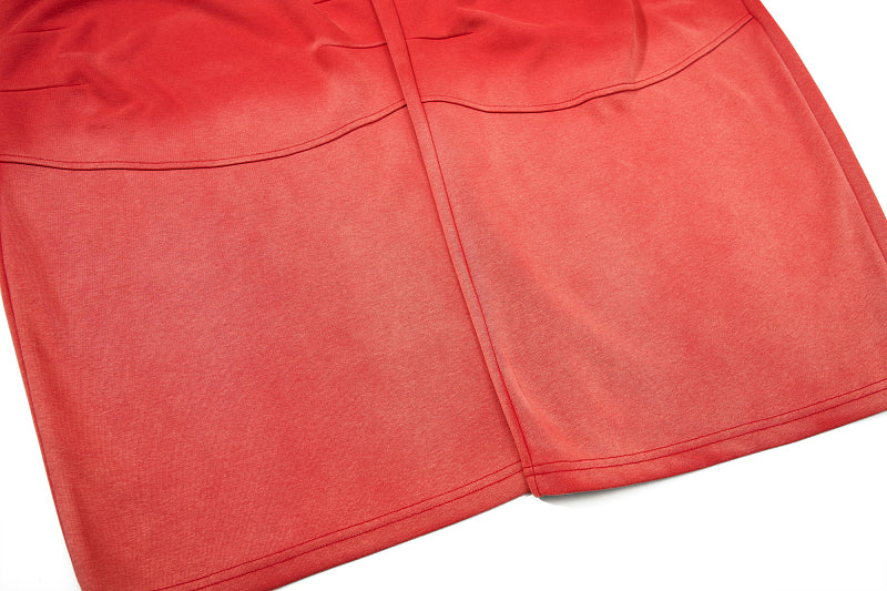 Yiaknis Wide-Leg Trousers with Crest Embroidery, Black and Red – photo 34