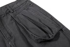 Yiaknis Cargo Trousers, Drawstring Pockets, Khaki and Dark Grey – photo 34