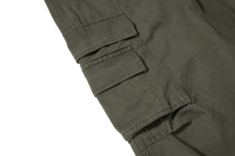 Yiaknis Cargo Overalls, Side Pockets, Khaki and Army Green