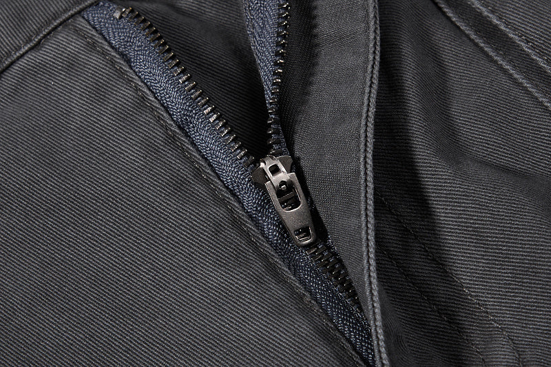 Yiaknis Cargo Trousers, Drawstring Pockets, Khaki and Dark Grey – photo 35