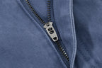 Yiaknis Wide-Leg Cargo Trousers with Mesh Pocket, Dark Grey and Blue – photo 35