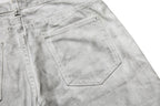 Yiaknis Flared Trousers with Washed Finish, Black and Light Grey – photo 35