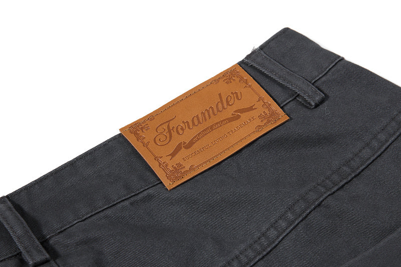 Yiaknis Wide-Leg Trousers with Diagonal Leg Seams, Navy and Dark Grey – photo 35