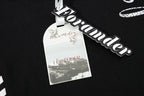 Yiaknis T-Shirt, Rhinestone Script Print, White and Black – photo 35