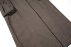 Yiaknis Grey and Brown Wide-Leg Cargo Trousers – photo 36