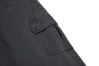 Yiaknis Khaki and Dark Grey Wide-Leg Cargo Trousers with Back Flap Pockets – photo 36