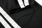 Yiaknis Wide-Leg Trousers, Side Stripes, Blue and Black – photo 36