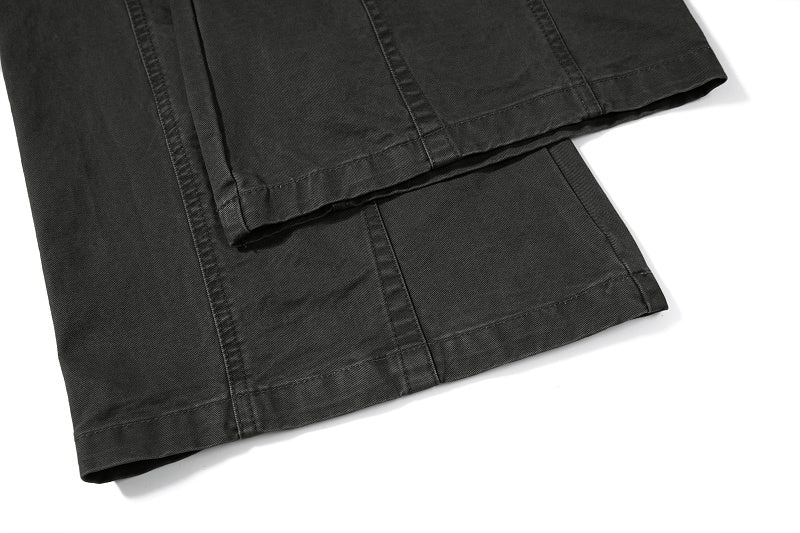 Yiaknis Khaki and Dark Grey Wide-Leg Trousers – photo 37