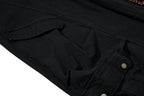 Yiaknis Wide-Leg Cargo Trousers, Snap Pockets, Dark Green and Black – photo 37