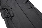 Yiaknis Cargo Trousers, Drawstring Pockets, Khaki and Dark Grey – photo 37