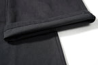 Yiaknis Khaki and Dark Grey Wide-Leg Cargo Trousers with Elastic Back Waist – photo 37