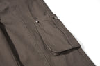 Yiaknis Grey and Brown Wide-Leg Cargo Trousers – photo 37