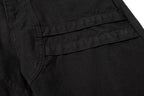 Yiaknis Wide-Leg Trousers with Button Fly and Flap Pockets, Khaki and Black – photo 36