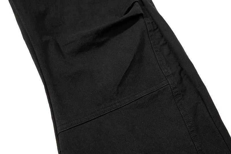 Yiaknis Wide-Leg Trousers with Button Fly and Flap Pockets, Khaki and Black – photo 37