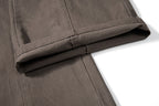 Yiaknis Grey and Brown Wide-Leg Cargo Trousers – photo 38